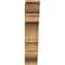 Ekena Millwork Balboa Traditional Smooth Bracket, Western Red Cedar, 5 1/2"W x 22"D x 26"H BKT06X22X26BOA01SWR - alternate 2